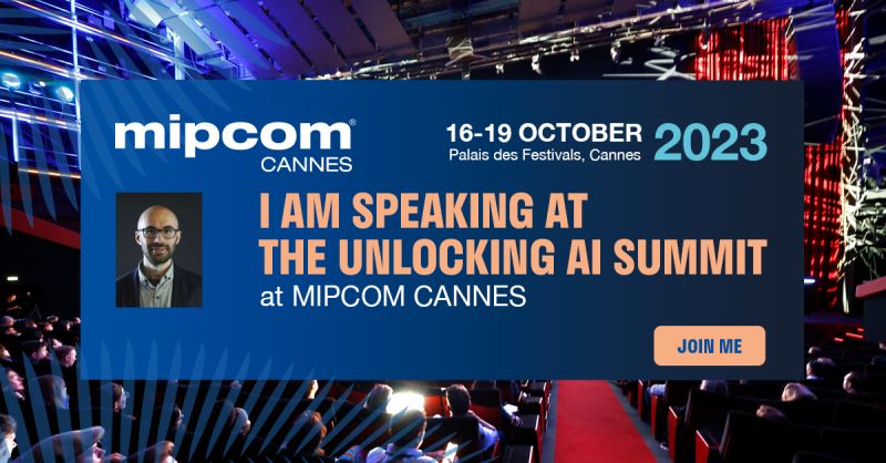 You are currently viewing Join CEO Sami Arpa at #MIPCOM’s Unlocking AI Summit in Cannes!